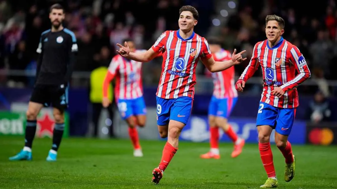 Así fue el golazo de Julián Álvarez para el Atlético de Madrid en Champions League