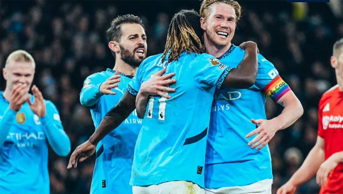 LEVANTAR CABEZA. Manchester City tuvo un inusual inicio de temporada, que lo ve relegado de las primeras posiciones en la Premier y en la Champions.