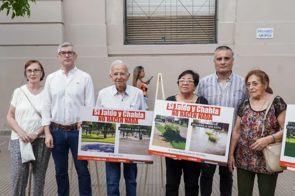 Si Jaldo y Chahla no hacen nada, volverán las inundaciones, advirtieron Cobos y Canelada