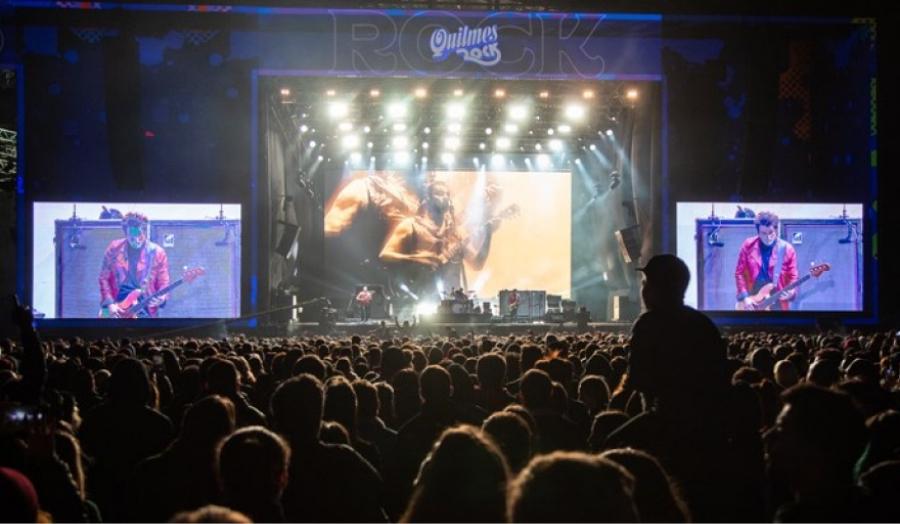 EL HISTÓRICO FESTIVAL DE ROCK. El Quilmes Rock será en el predio de Tecnópolis el 5, 6 y 12 de abril. / INSTAGRAM @cervezaquilmes