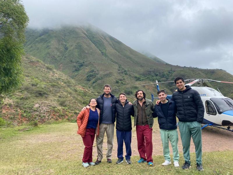 SERVICIO. Rotación de alta montaña en la zona de Las Arquitas./ FEDERICO CAGNA