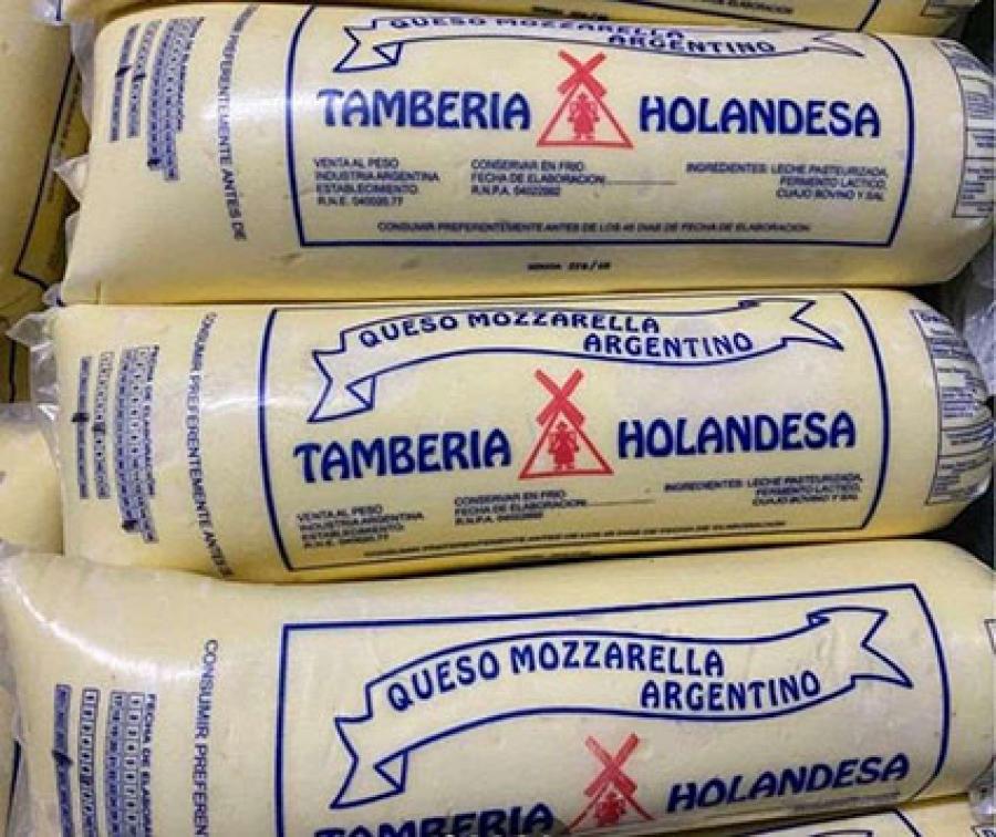 El queso mozzarella no cumplía con los lineamientos exigidos por Anmat.