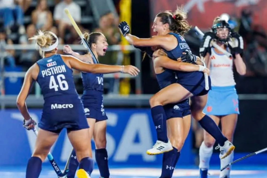 Las Leonas vencieron a Países Bajos, las mejores del mundo