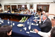 En la Unsta, Jaldo participó en un encuentro multisectorial que promovió el diálogo y la tolerancia