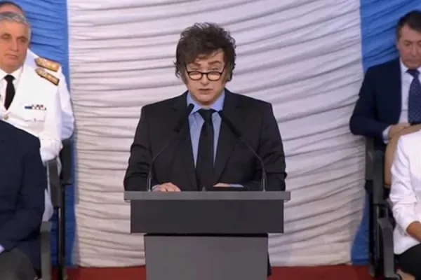 Milei reclamó la liberación del gendarme detenido y dijo que Maduro es un dictador criminal