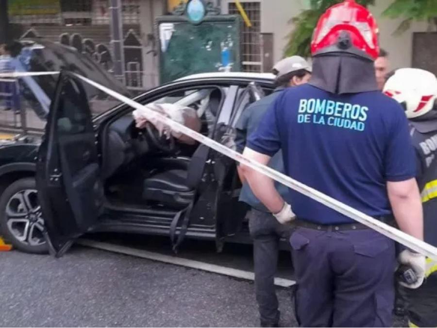 El accidente ocurrió en el barrio porteño de Monserrat.