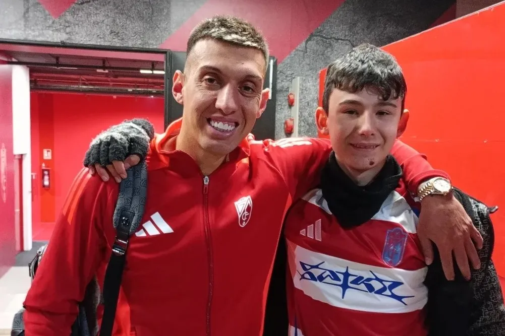 Un niño tucumano viajó más de 11.000 kilómetros para ver al equipo español de fútbol del que es hincha