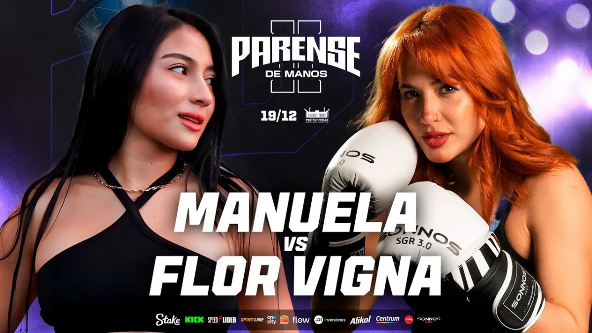 Flor Vigna sorprendió con su pelea en Párense de Manos.