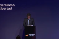 En Tucumán, Javier Milei volvió a marcar distancia con Villarruel y destacó el trabajo de Martín Menem