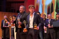 Franco Colapinto compartió el Olimpia de Oro con Emiliano Martínez, aunque todavía no hay ninguna certeza sobre su futuro