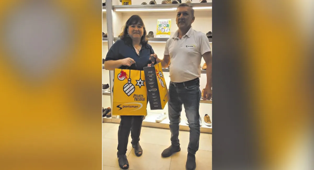 Números de la Suerte: Lucía del Valle Llanos ganó una orden de compras de $120.000 en Sportsman