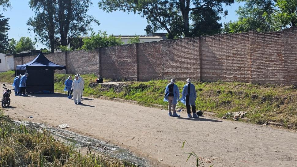 LA ZONA DEL TIROTEO. En la cuadra de las calles Las Industrias y ruta Allternativa en Alderetes.