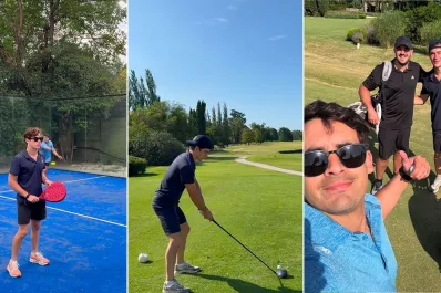 A puro golf y pádel: así son las descontracturadas vacaciones de Franco Colapinto en Argentina