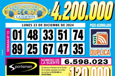 Los Números de Oro de LA GACETA