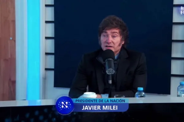 Javier Milei volvió a criticar a Victoria Villarruel y al kirchnerismo