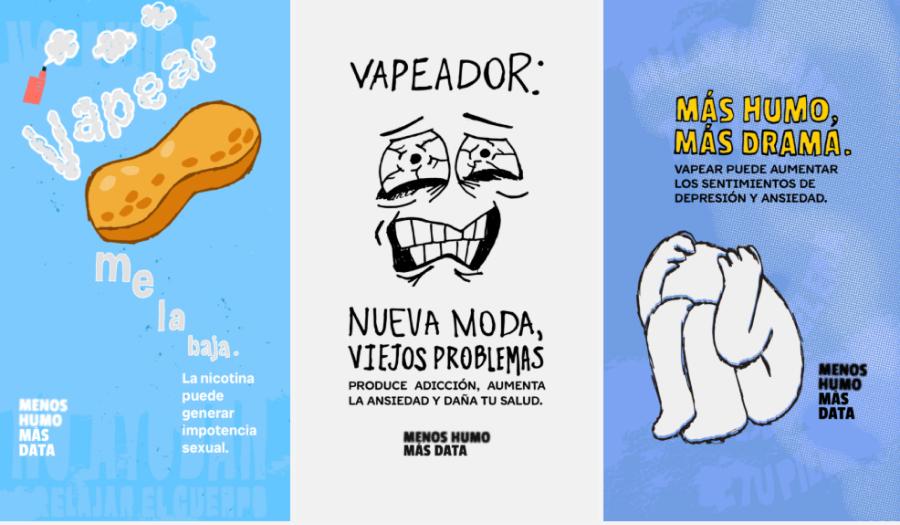 MÁS POSTERS. La intención es apelar al público más vulnerable  esta nueva moda, los jóvenes. / PROYECTO SQUATTERS,