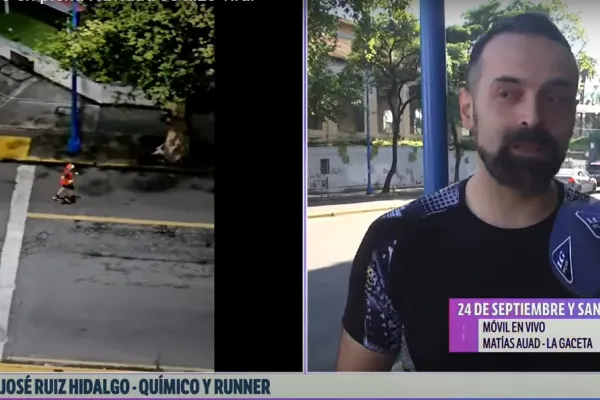 La verdadera historia del runner tucumano que celebró la Navidad corriendo vestido de Papá Noel