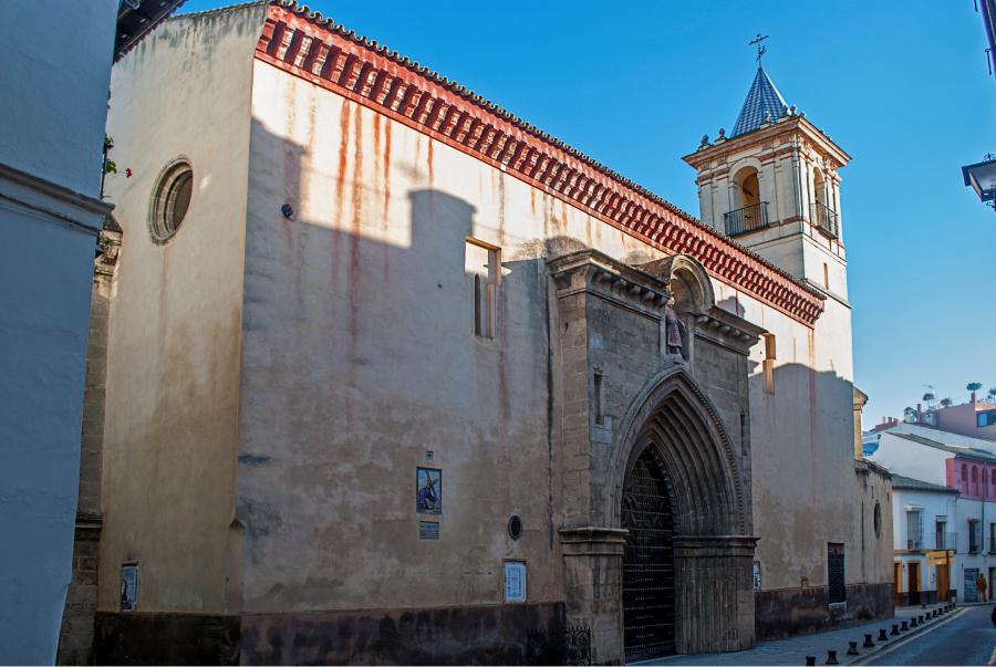 La iglesia de San Esteban en Sevilla.