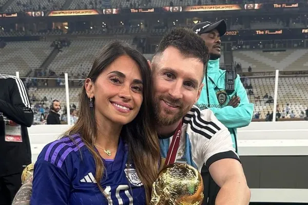 La tierna foto de Lionel Messi y Antonela Rocuzzo que generó gran repercusión en las redes sociales