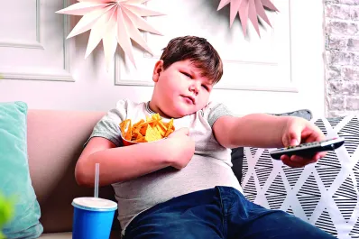 La mitad de los niños y adolescentes tiene exceso de peso