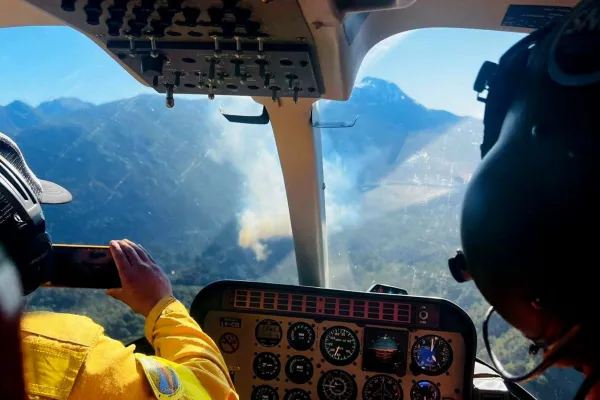 Un incendio en el Parque Nacional Nahuel Huapi ya consumió casi 1.500 hectáreas