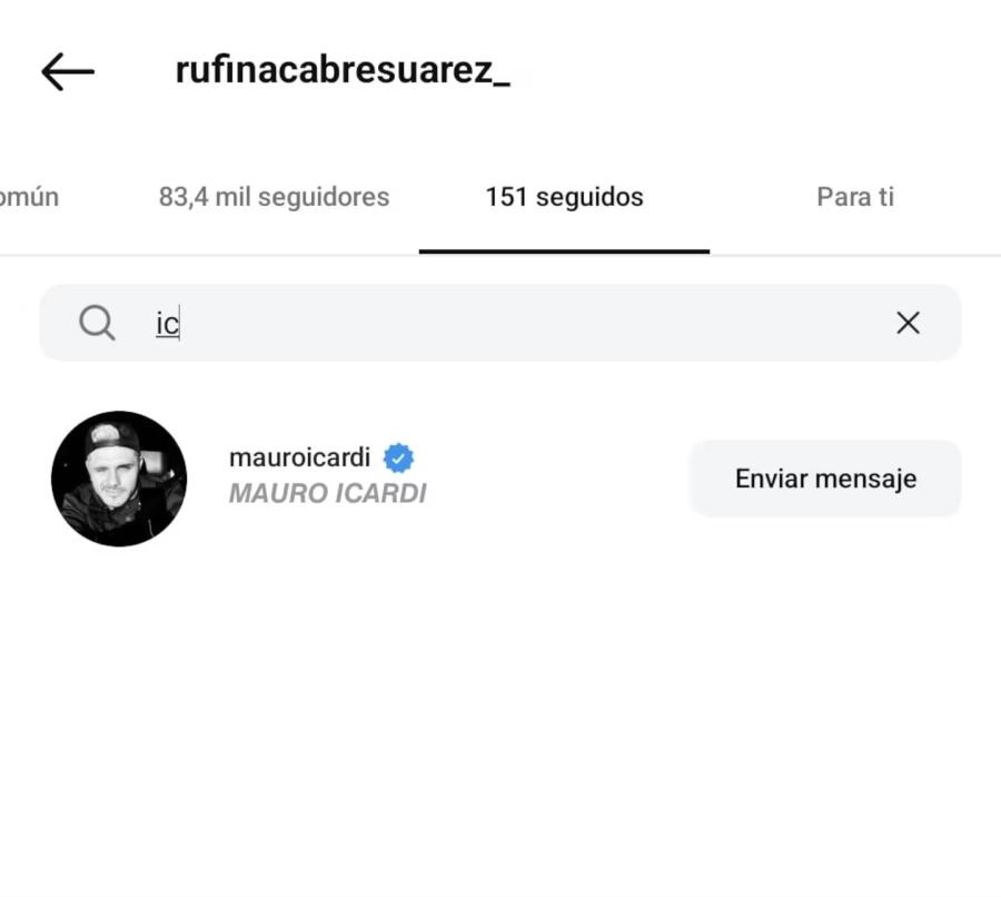 Rufina Cabré aprueba el romance de su mamá con Mauro Icardi.