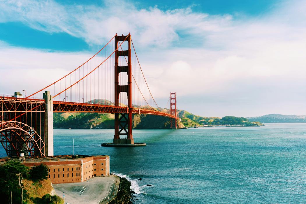 LA FOTO SOÑADA. El Golden Gate es uno de los hitos de la carrera de San Francisco./ UNSPLASH