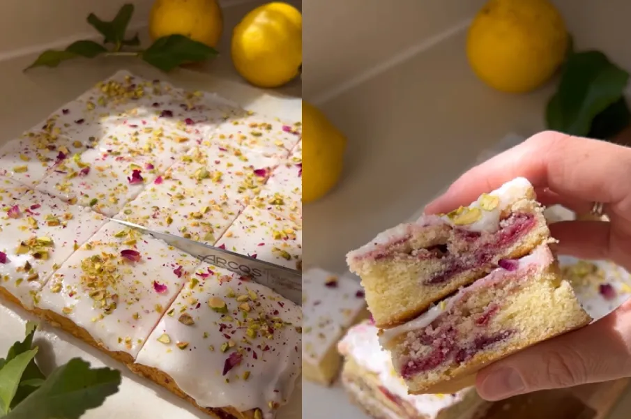 Lemonies: postre de limón, frambuesas y chocolate blanco para disfrutar en la merienda