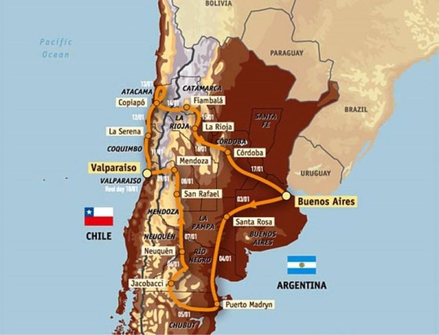 IMÁGEN DE UN RECORRIDO. que queda en las memorias de los fanáticos latinoamericanos del dakar./DAKAR