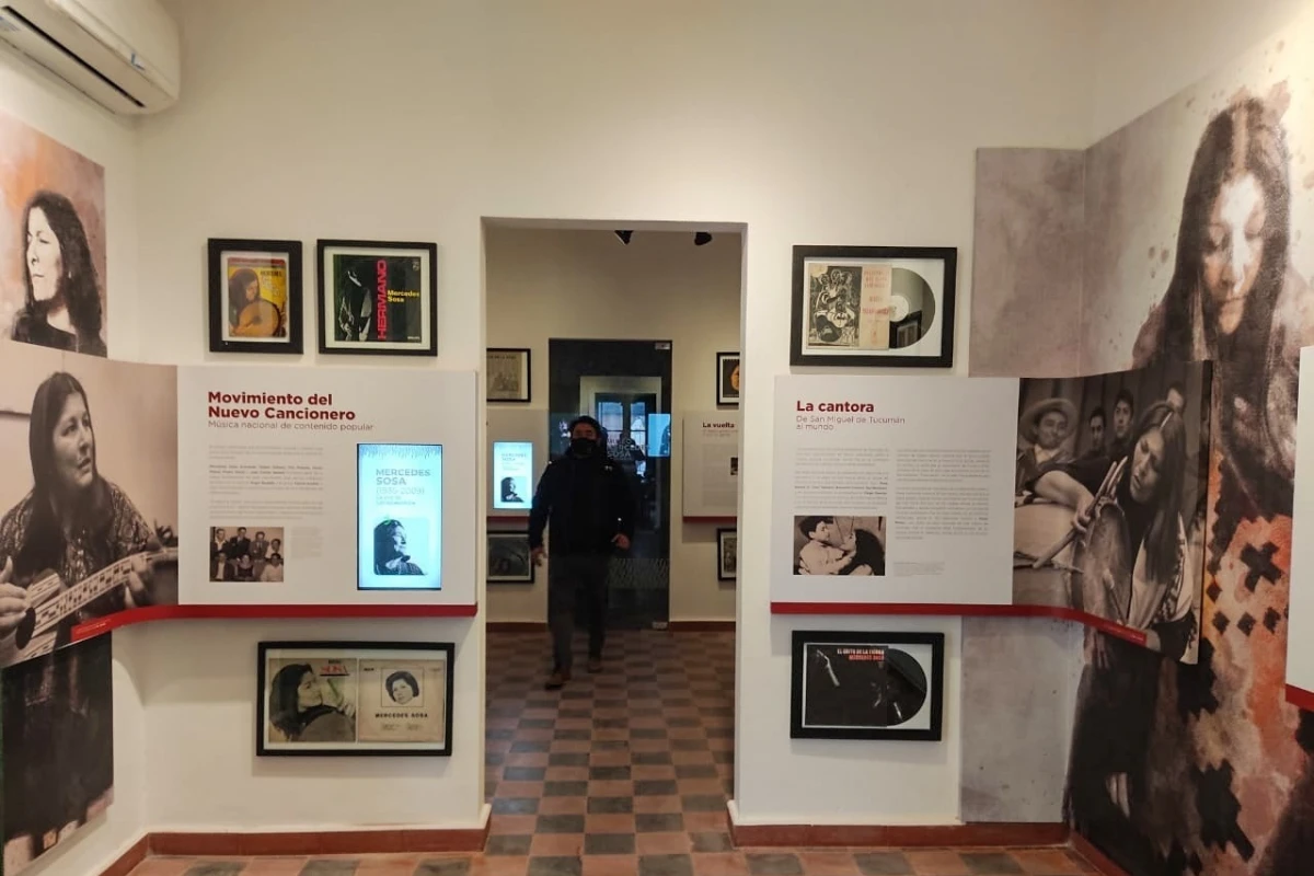 La casa-museo de la familia Sosa, en el pasaje Del Corro, forma parte de un circuito que recuerda a la cantora. 