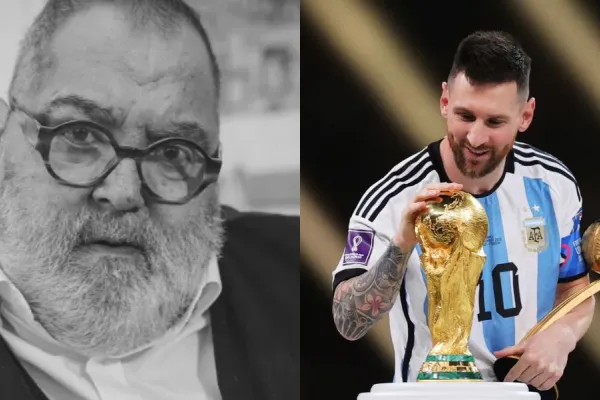 Un youtuber quiso opacar el último adiós a Jorge Lanata con acusaciones contra Lionel Messi