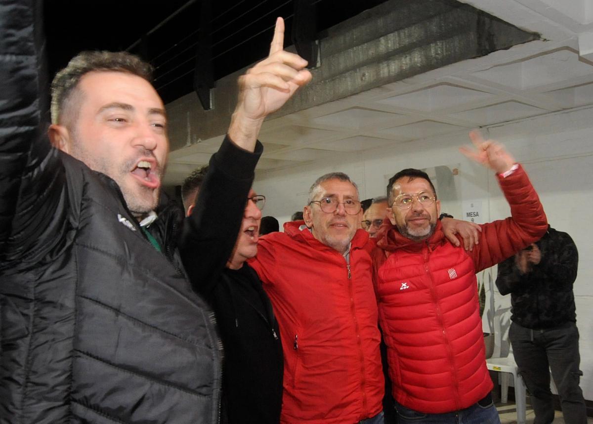 FESTEJOS. Moisello ganó las elecciones en San Martín de Tucumán.