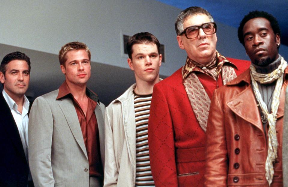 ROBO EN AÑO NUEVO. Los protagonistas de Ocean's Eleven (2001).