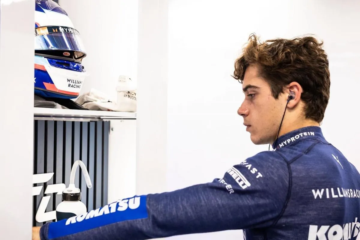 Las peculiares cábalas de Franco Colapinto a la hora de correr en la Fórmula 1: “Los argentinos somos un poco loquitos”