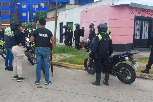 “Chuky” estuvo detenido dos horas luego de un fuerte operativo en el barrio Oeste II