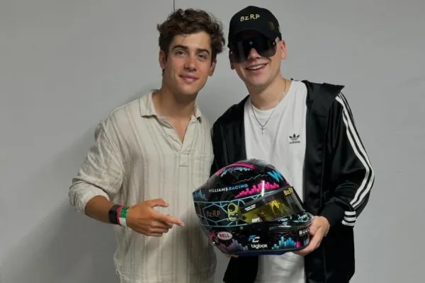 Colapinto y Bizarrap protagonizaron una carrera muy particular en Buenos Aires