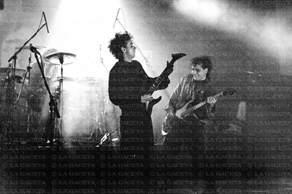 Recuerdos fotográficos: Tucumán vibró con Soda Stereo y con sus raros peinados