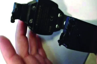 A la cárcel por quitarse la tobillera