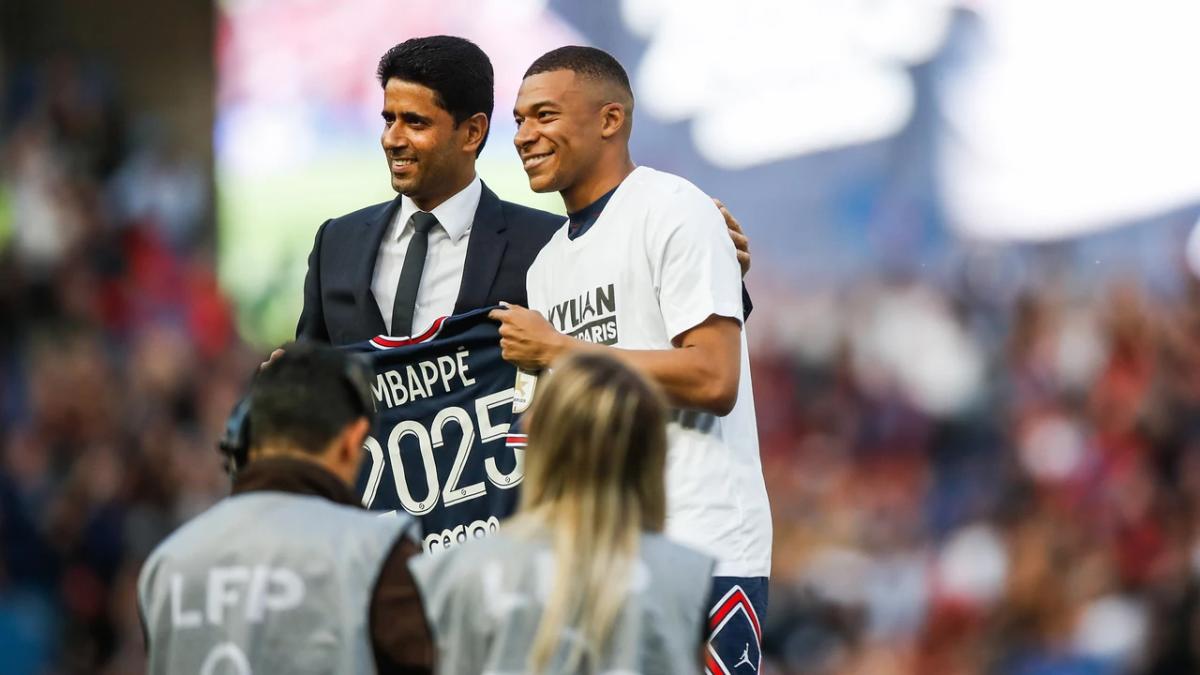 QUIEBRE. La relación entre el presidente del PSG y Mbappé atraviesa una gran crisis.