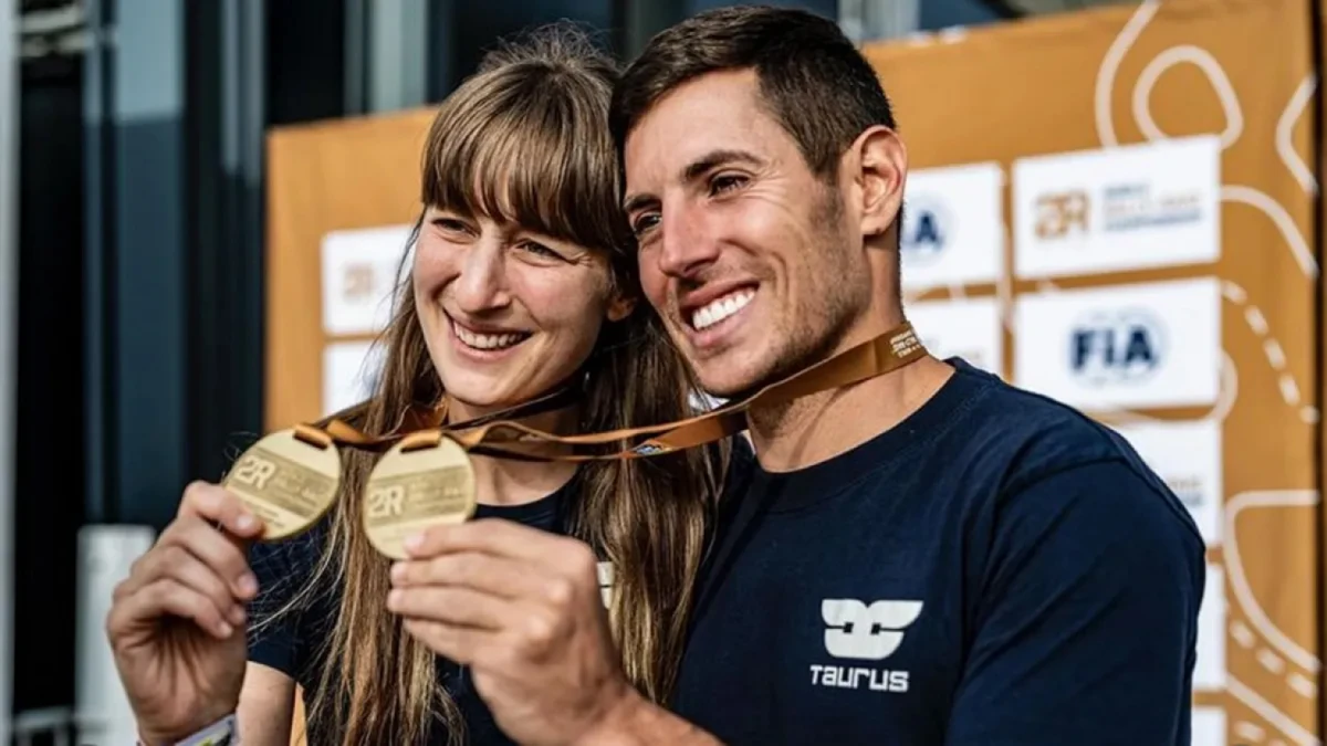 Nicolás Cavigliasso y Valentina Pertegarini ganaron la etapa 2 del Rally Dakar. 