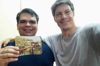 De Tucumán a Oxford: Bruno Salica, el artista que revive dinosaurios y hace historia en la ciencia