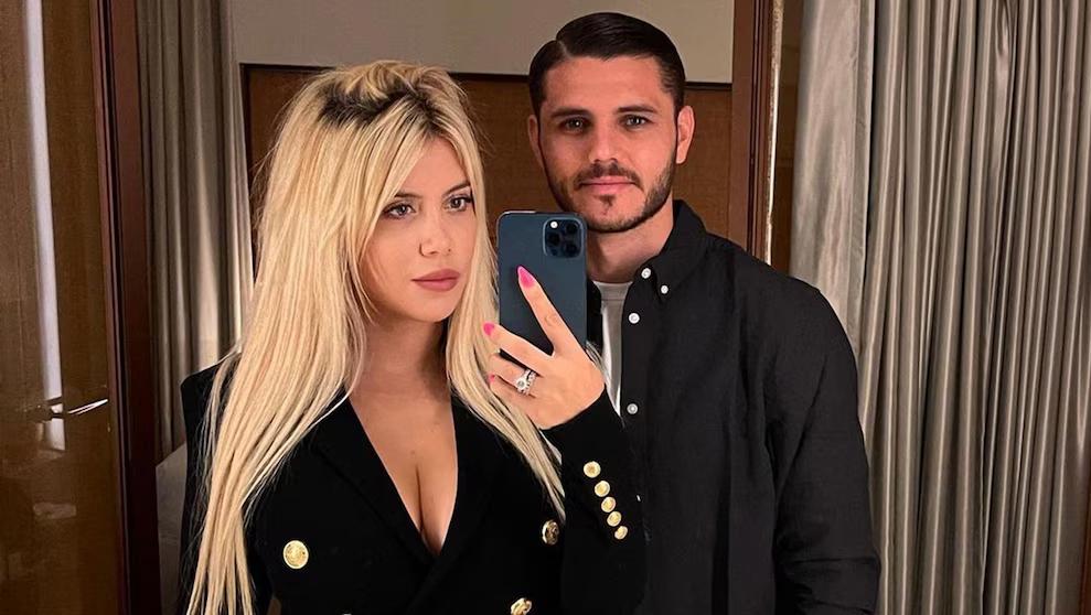 IDA Y VUELTA. Mauro Icardi y Wanda Nara.