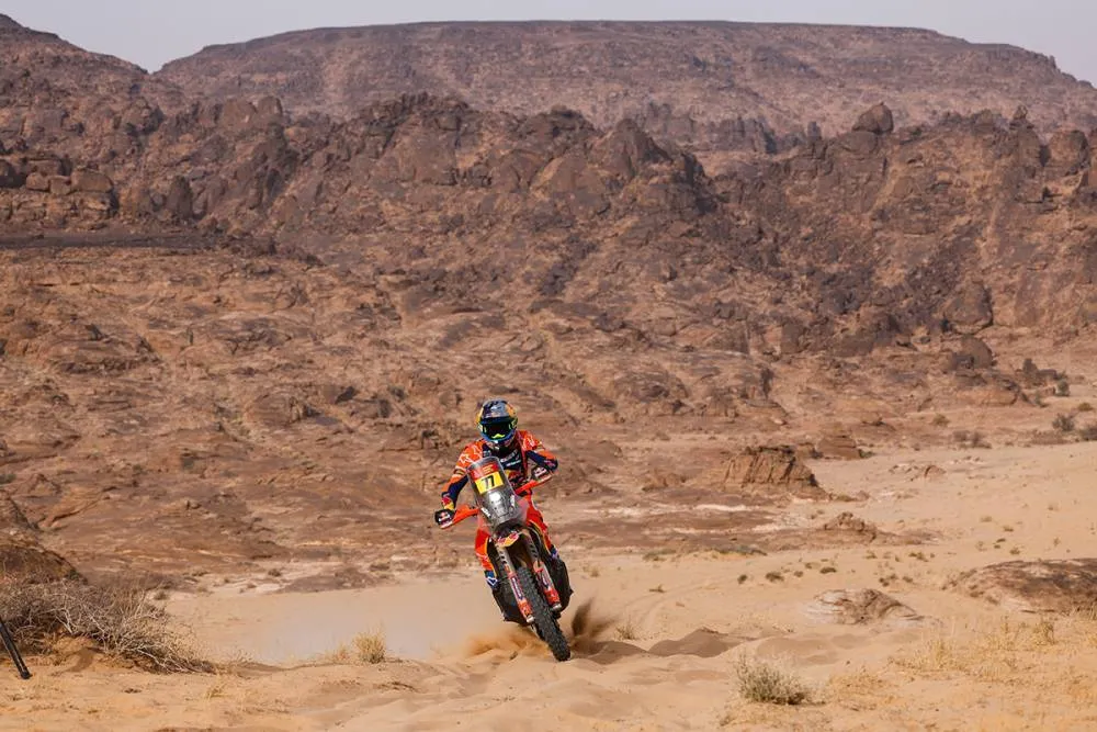 Luciano Benavides, el argentino más destacado de la quinta etapa del Rally Dakar 2025