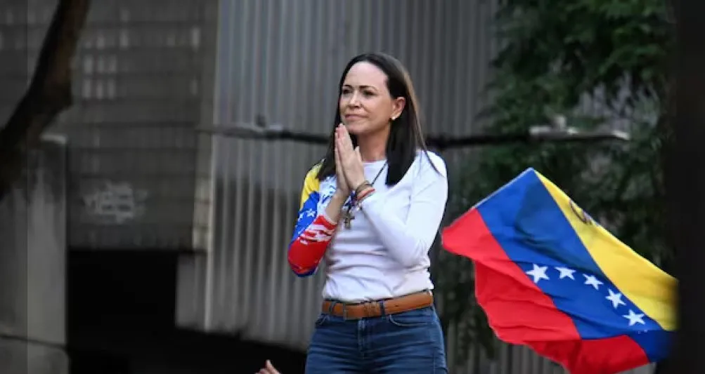 MARÍA CORINA MACHADO. Aseguran que la líder opositora fue liberada.