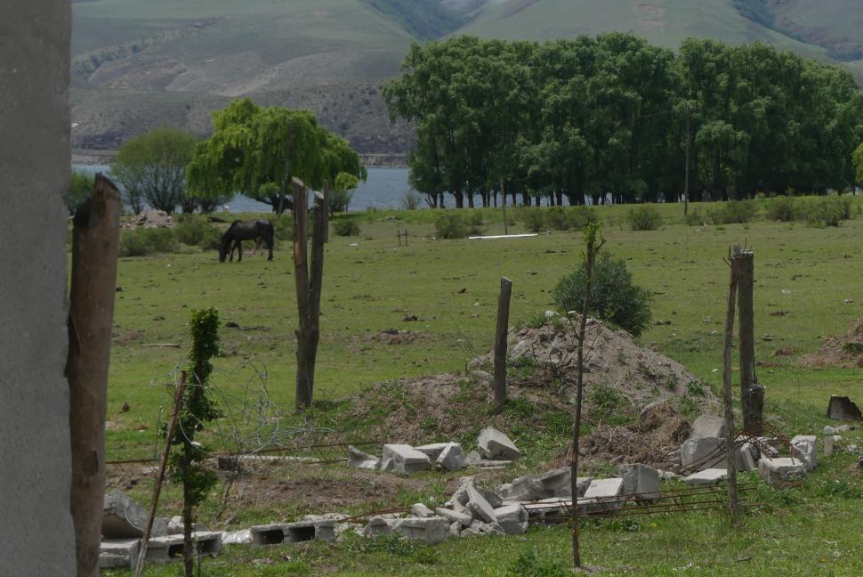 TERRENO. La casa está ubicada en la Reserva, propiedad del Estado.