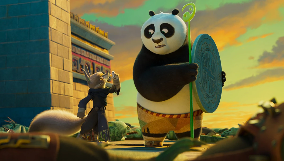 AL AIRE LIBRE. Esta noche proyectarán Kung Fu Panda en Yerba Buena.