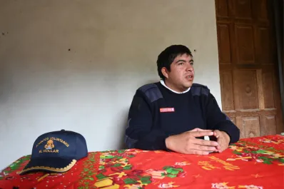 Vocación al rescate de un joven bombero voluntario en El Mollar