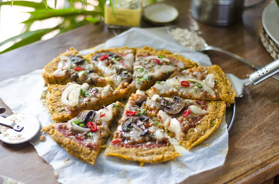 La pizza de avena es la alternativa saludable y deliciosa más elegida por las personas.