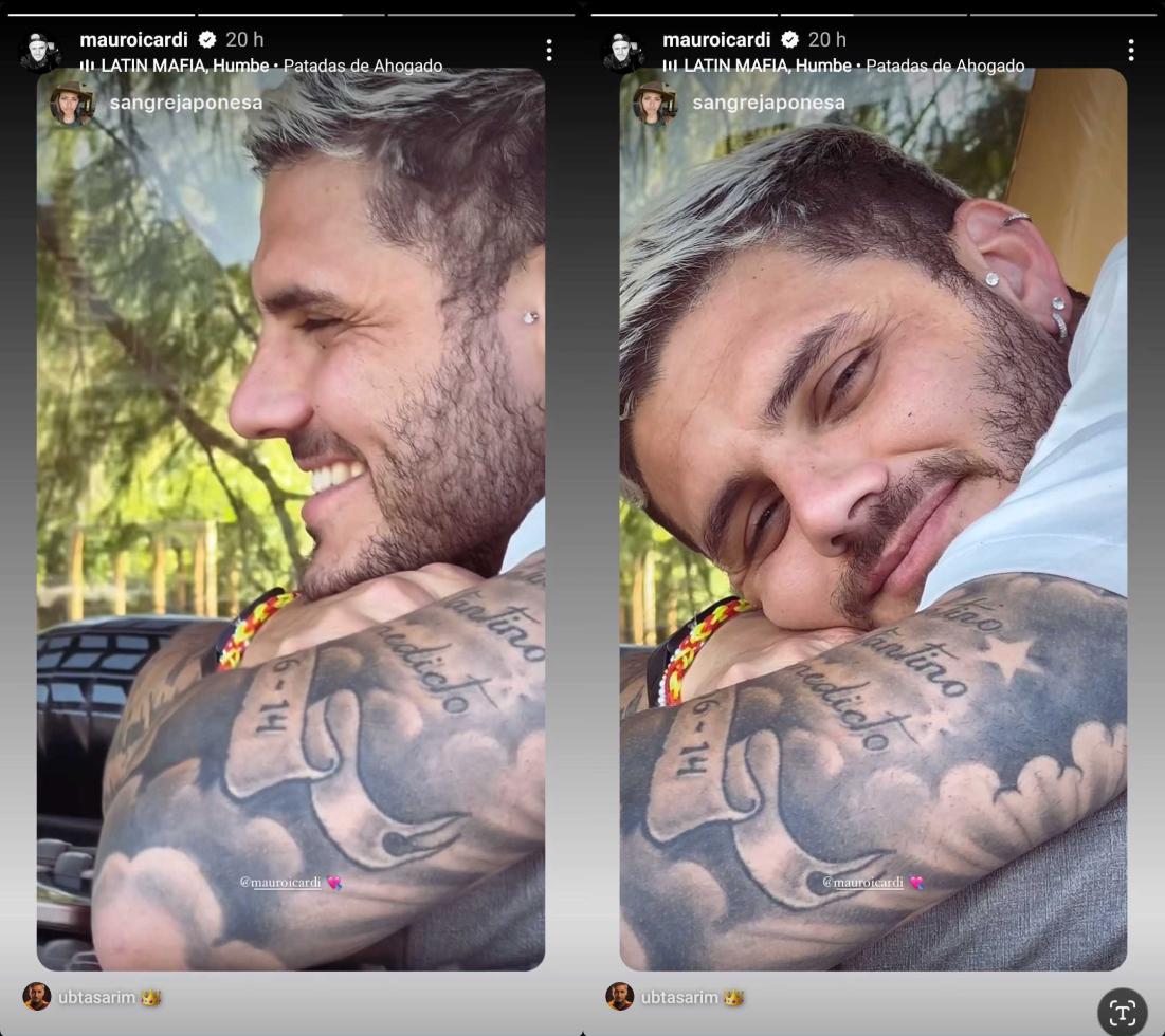 Mi luna llena: la publicación de Mauro Icardi enamorado de la China Suárez