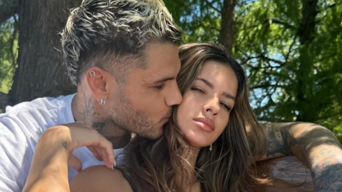 Mauro Icardi y Eugenia Suárez.